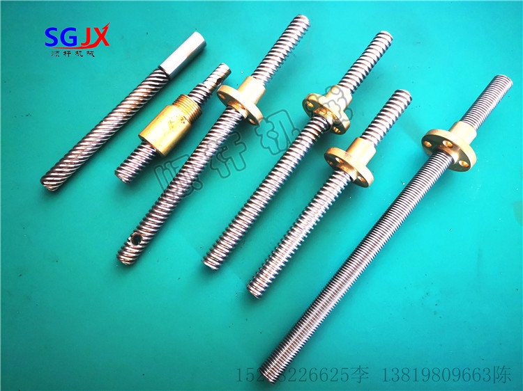 生產梯形絲（sī）杆螺杆 T81/1頭、T82/1頭 T81.5/1頭大量現貨絲杆