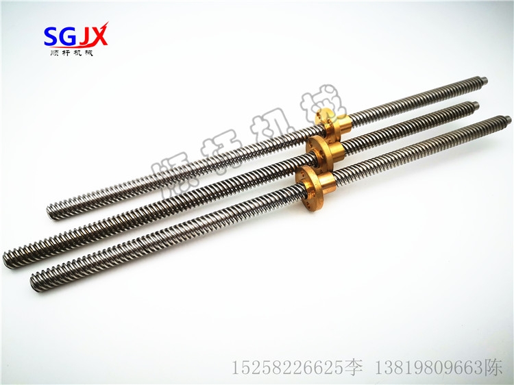 T型螺杆（gǎn）T8步進電機絲杆（gǎn）3D打印機（jī）